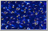 DP-0020, MIYUKI Tropfen, 3,4 mm, cobalt, trans., silver-ld., 10 g