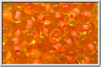 DPF-09, MIYUKITropfen, 3,4mm, topaz, lt., trans., coral-ld., 10g