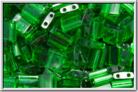 TL-0146, MIYUKI Tila Beads, green, kelly, trans., 60 Stk.