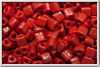 TG-11-0045, TOHO Triangles, 11/0, red, pepper, op., 10g