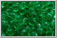 R-08-0072, TOHO Rocailles, 08/0, emerald, lt., trans., 10g