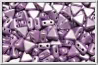 KHEOPS� PAR PUCA�, 6x5mm, purple, met., satin, 50 Stk.