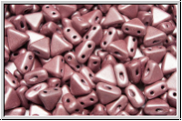 KHEOPS� PAR PUCA�, 6x5mm, pink, met., satin, 50 Stk.