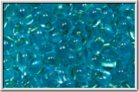 DPF-46, MIYUKI Tropfen, 3,4mm, aqua, trans., spkl. met. green-ld., 10g