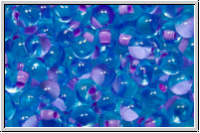 DPF-47, MIYUKI Tropfen, 3,4mm, aqua, trans., lavender-ld., 10g