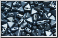 KHEOPS� PAR PUCA�, 6x5mm, blue, dk., met., satin, 50 Stk.