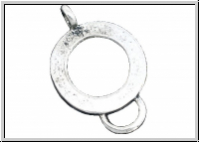 Charm-Carrier, Charm-Tr�ger, 23x14mm, antiksilberfb., Tibetsilber, 1 Stk.