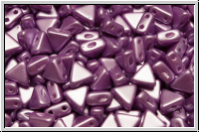 KHEOPS� PAR PUCA�, 6x5mm, white, alabaster, lila pastel, 50 Stk.