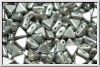 KHEOPS� PAR PUCA�, 6x5mm, white, alabaster, lt. grey pastel, 50 Stk.