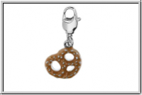 Rico Design Charm "Brezel", braun, 1 Stk.