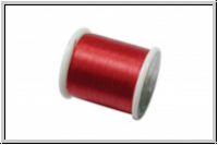 K.O. Beading Thread, F�delgarn, rich red, 1 Spule