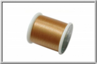 K.O. Beading Thread, F�delgarn, gold, 1 Spule