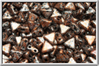 KHEOPS� PAR PUCA�, 6x5mm, black, op., copper, tweedy, 50 Stk.