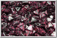KHEOPS� PAR PUCA�, 6x5mm, black, op., pink, tweedy, 50 Stk.