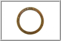 Ring "Floral Eternal Ring" TRINITY BRASS, 25mm, antikmessingfb., Messing, 1 Stk.