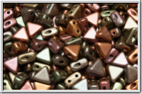 KHEOPS� PAR PUCA�, 6x5mm, purple gold, met., iris., satin, 50 Stk.
