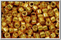 DBL1832, MIYUKI Delica, 08/0, gold, galv., duracoat, 5g