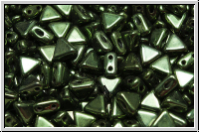 KHEOPS� PAR PUCA�, 6x5mm, green, met., 50 Stk.