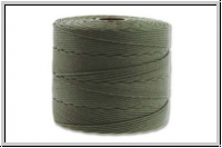 SuperLon, fine bead cord, olivine, 1 Spule