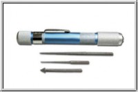 Perlenfeilen "Deluxe", diamantbeschichtet, 3 Spitzen, 1 Set