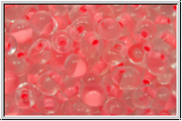 DPF-01, MIYUKI Tropfen, 3,4mm, crystal, trans., pink-ld., 10g