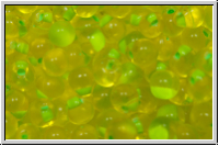 DPF-11, MIYUKI Tropfen, 3,4mm, yellow, trans., mint green-ld., 10g