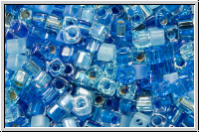 SBS-18-MIX-03, MIYUKI Squares, 1,8mm, "Blueberry Pie", 5g