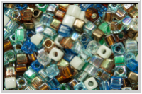 SBS-18-MIX-06, MIYUKI Squares, 1,8mm, "Surf and Sand", 5g
