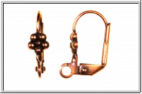 Klappbrisur "Daisy" TRINITY BRASS, 16x11m, antikkupferfb., Messing, 1 Paar