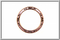 Ring "Floral Eternal Ring" TRINITY BRASS, 25mm, antikkupferfb., Messing, 1 Stk.