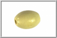 Holzperle, Olive, natur, lackiert, ca. 13x17mm, 5 Stk.