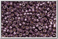 DB1850, MIYUKI Delica, 11/0, eggplant, galv., duracoat, 5g