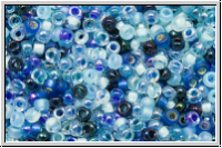 RR-15-Mix-02, MIYUKI Rocailles, 15/0, Mix "Bluetones", 5g