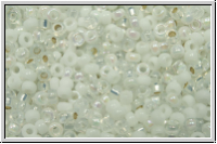 RR-15-Mix-49, MIYUKI Rocailles, 15/0, Mix "White Medley", 5g