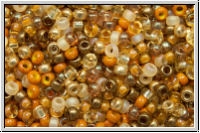 RR-15-Mix-50, MIYUKI Rocailles, 15/0, Mix "Gold Medley", 5g