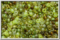 RR-15-Mix-55, MIYUKI Rocailles, 15/0, Mix "Olive Medley", 5g