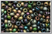 RR-11-Mix-b24, MIYUKI Rocailles, 11/0, Mix "Matte Heavy Metals", 10g