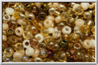 RR-11-Mix-b22, MIYUKI Rocailles, 11/0, Mix "Honey Butter", 10g