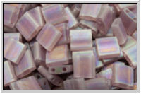 TL-0142fr, MIYUKI Tila Beads, amethyst, trans., matte, AB, 60 Stk.