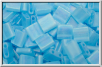 TL-0148fr, MIYUKI Tila Beads, aqua, trans., matte, AB, 60 Stk.