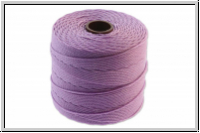 SuperLon, fine bead cord, light orchid, 1 Spule