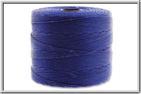 SuperLon, fine bead cord, cobalt, 1 Spule
