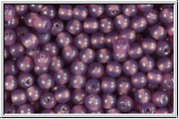 b�hm. Glasperle, rund, 4mm, amethyst, opal, 50 Stk.