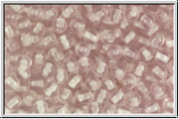 b�hm. Glasperle, rund, 4mm, amethyst, lt., trans., 50 Stk.