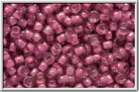 R-11-0959, TOHO Rocailles, 11/0, amethyst, lt., trans. pink-ld., 10g