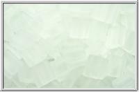 TL-0131f, MIYUKI Tila Beads, crystal, trans., matte, 60 Stk.