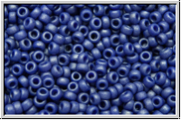 RR-15-2039, MIYUKI Rocailles, 15/0, blue, royal, met., matte, 5g