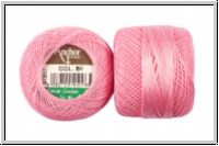 Spitzen-H�kelgarn ANCHOR, Baumwolle, St�rke 80, Farbe 0050, rosa, 5g