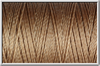 Coats Nylbond Garn, 100% Nylon, Farbe 3579, hellbraun, 60 m, 1 Spule