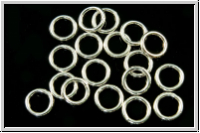 Biegeringe, rund, 05x0,7mm, silberfb., 925er Silber, 2 Stk.